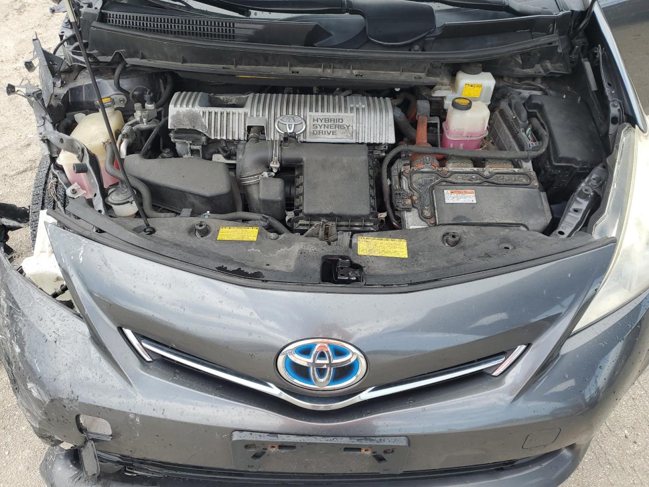 2014 Toyota Prius V VIN: JTDZN3EU7E3323456 Lot: 62731565