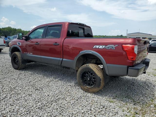 Pickups NISSAN TITAN 2016 Burgundy