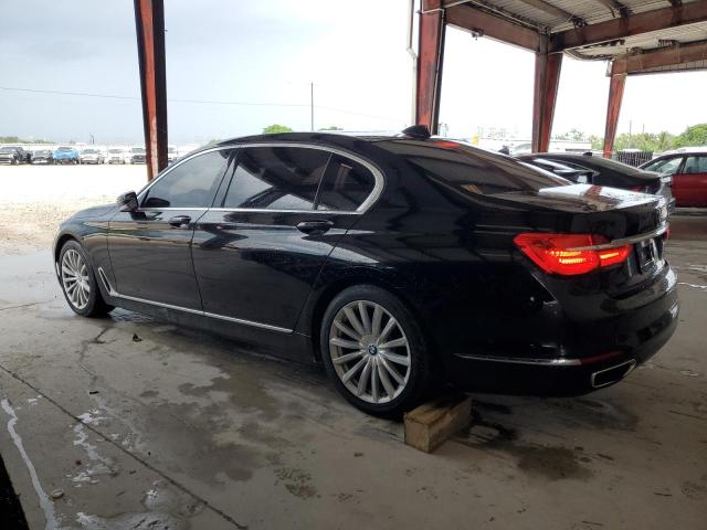 Sedans BMW 7 SERIES 2016 Czarny
