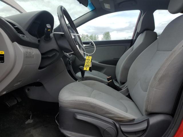  HYUNDAI ACCENT 2014 Red