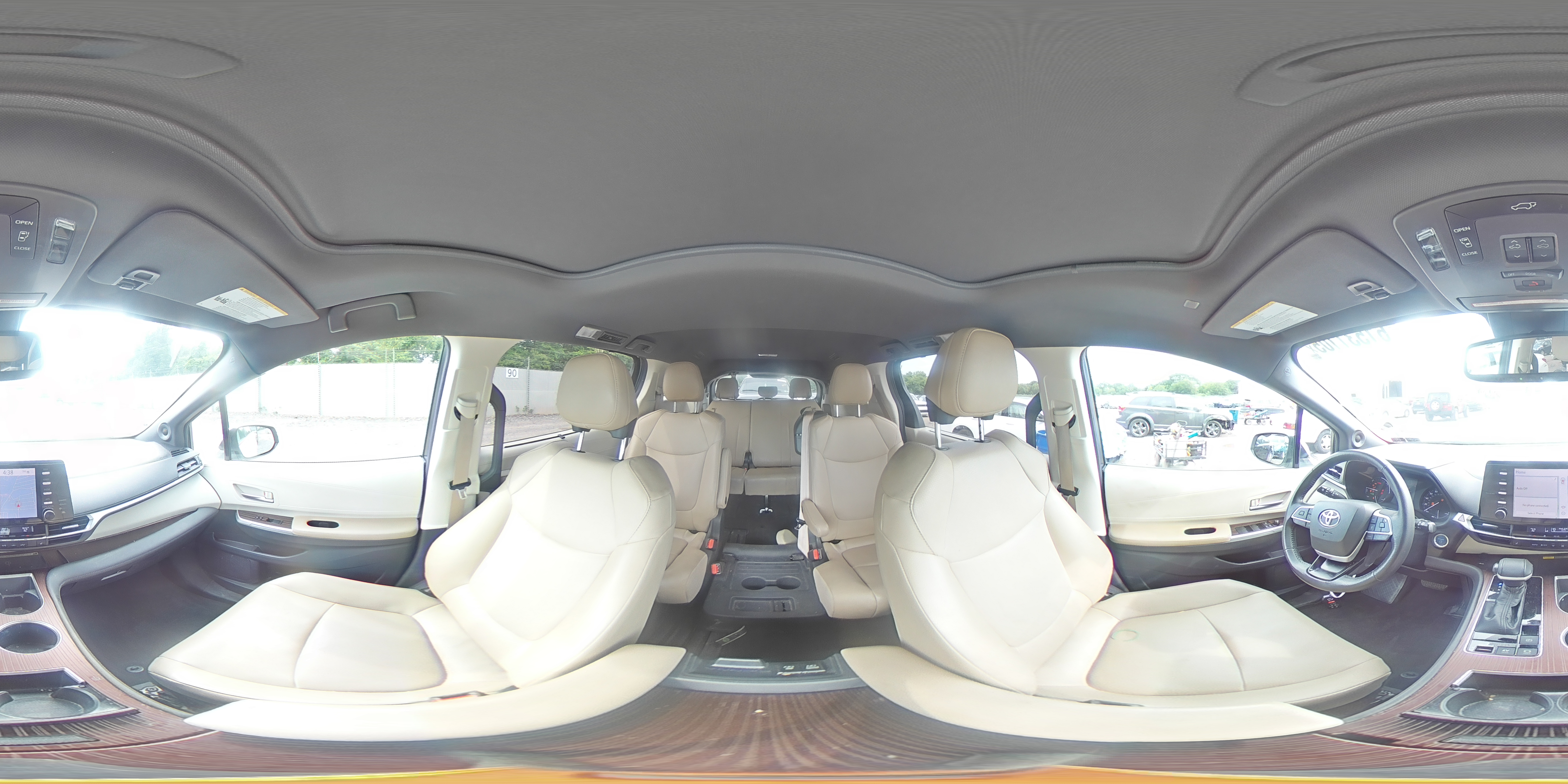 2021 Toyota Sienna Xle VIN: 5TDJRKECXMS033261 Lot: 61531105