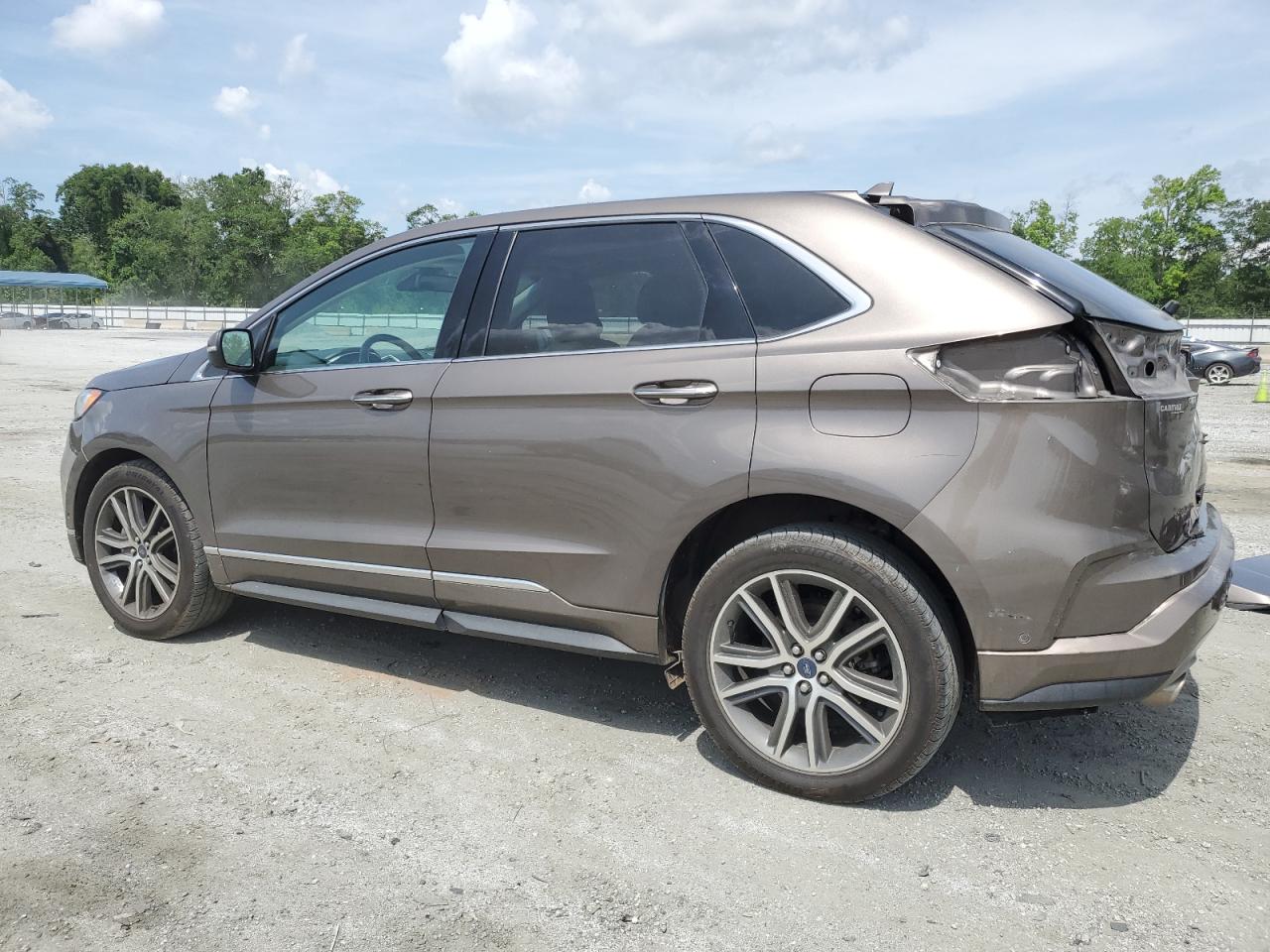2019 Ford Edge Titanium VIN: 2FMPK3K98KBC25303 Lot: 61194505