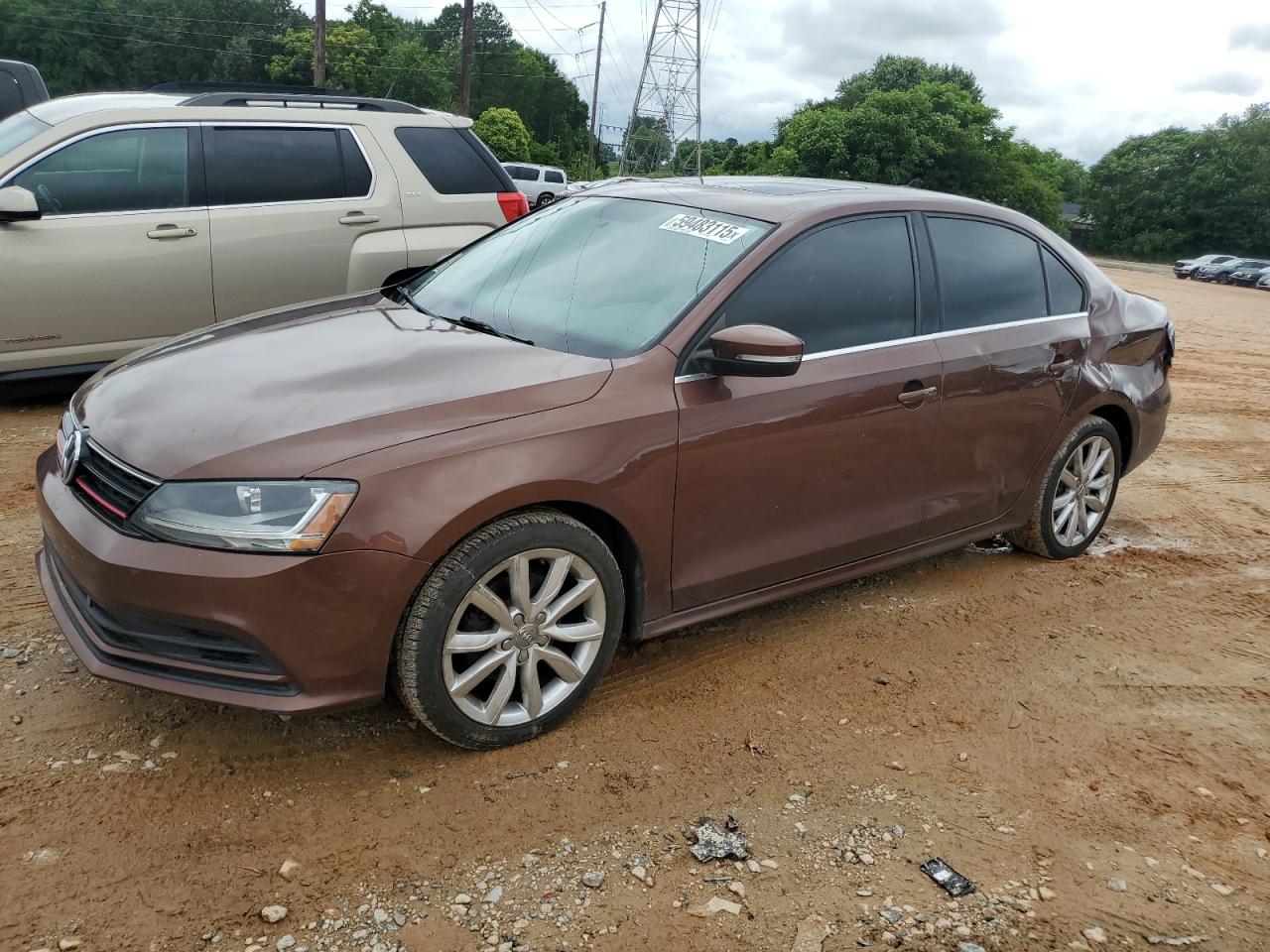 2017 Volkswagen Jetta Se للبيع في China Grove، NC - Rear End