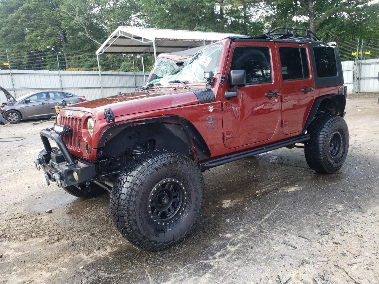 2008 Jeep Wrangler Unlimited X for Sale in Austell, GA - Rollover