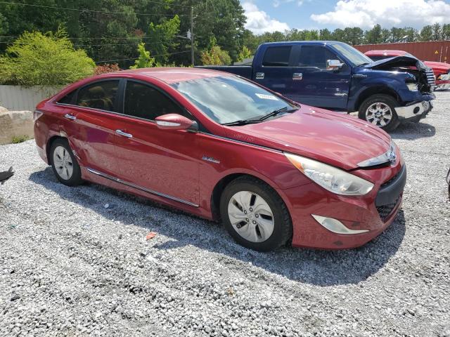  HYUNDAI SONATA 2015 Czerwony