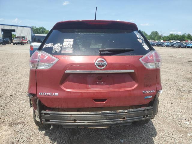  NISSAN ROGUE 2014 Bordowy