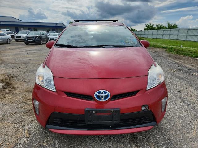  TOYOTA PRIUS 2012 Красный