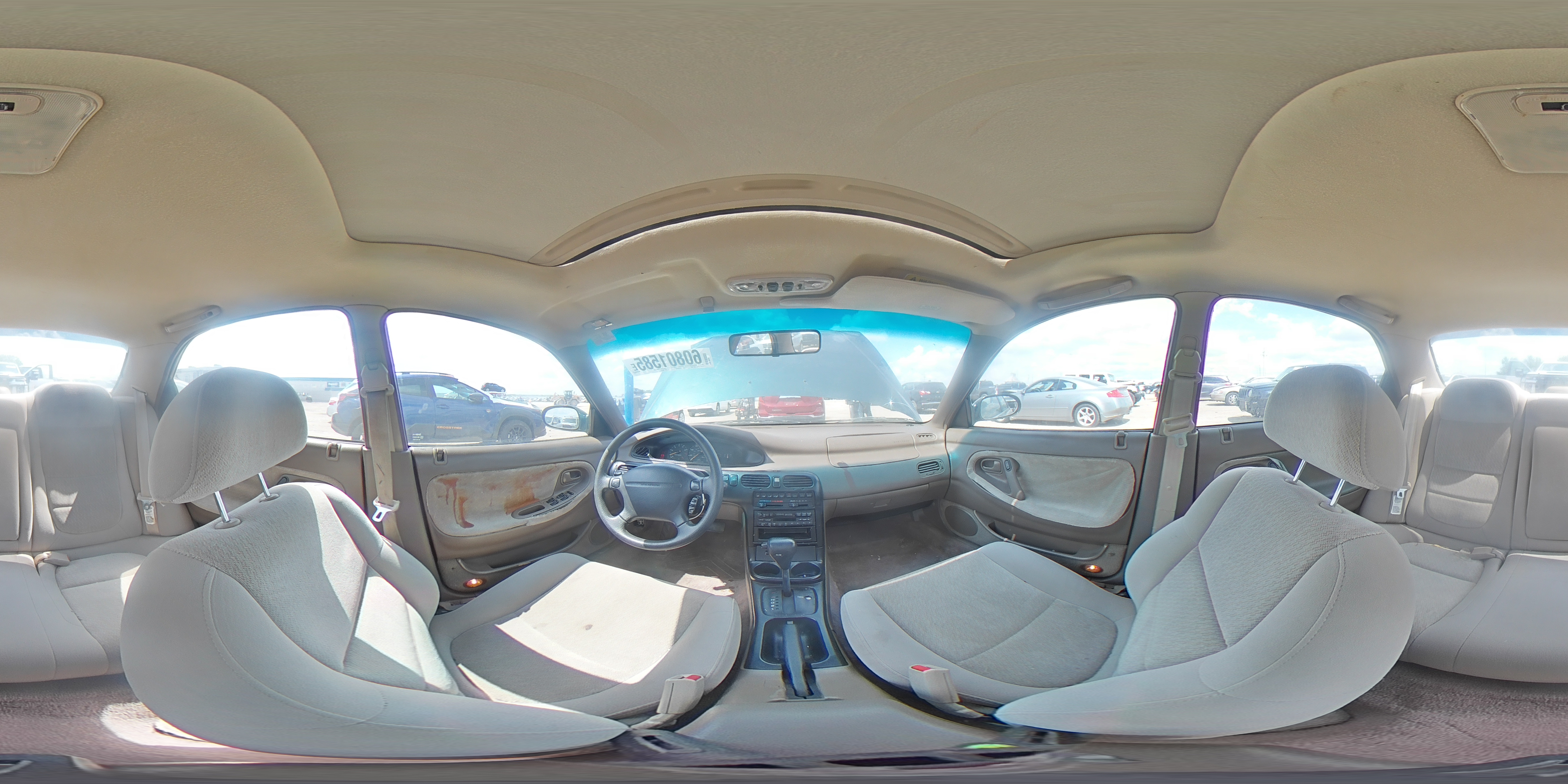 1996 Mazda 626 Dx VIN: 1YVGE22C8T5526137 Lot: 60801585