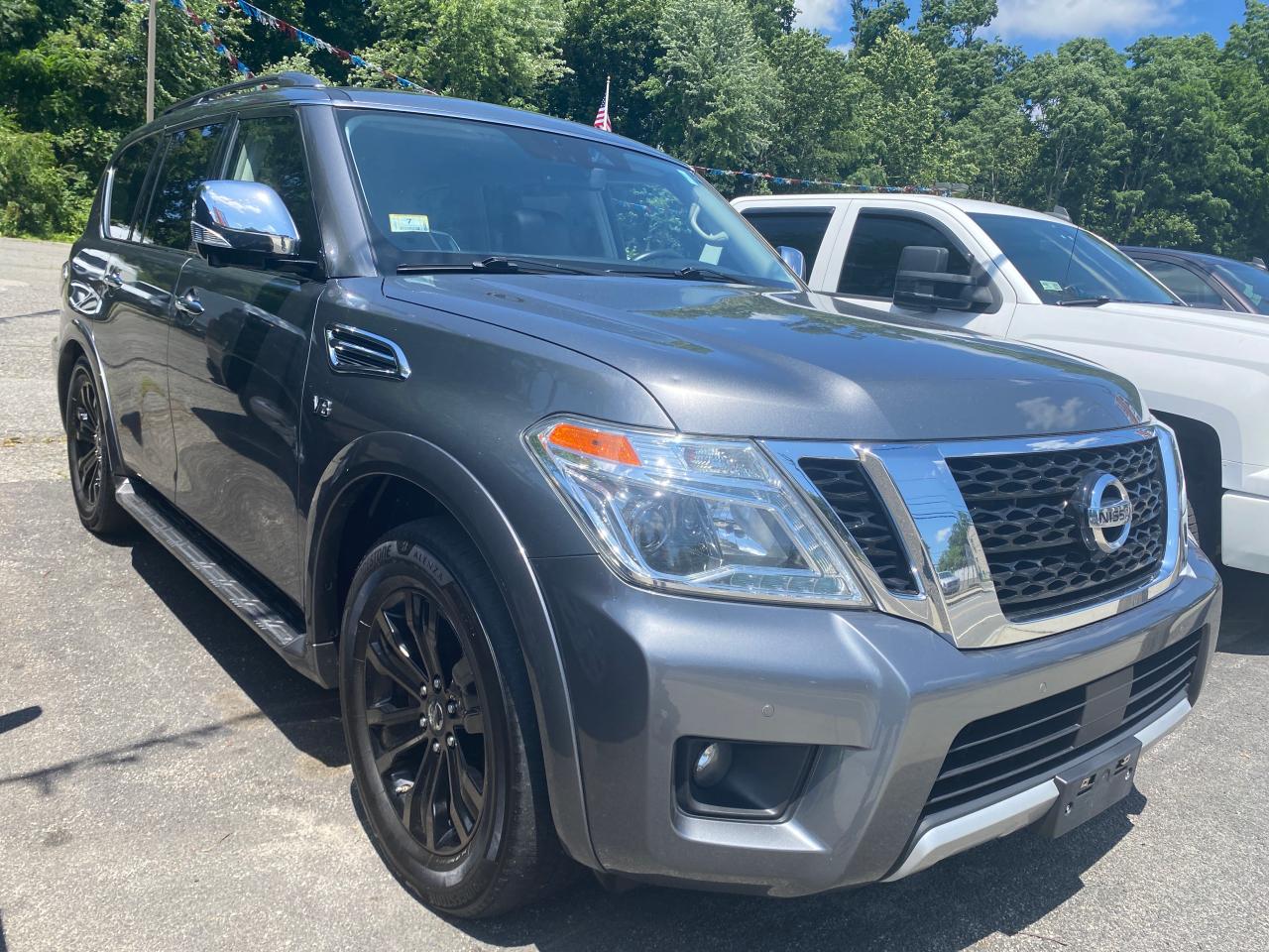 2018 Nissan Armada Platinum en Venta en North Billerica, MA - Minor Dent/Scratches
