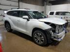 2022 Toyota Highlander Xle en Venta en Blaine, MN - Front End
