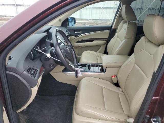  ACURA MDX 2016 Maroon
