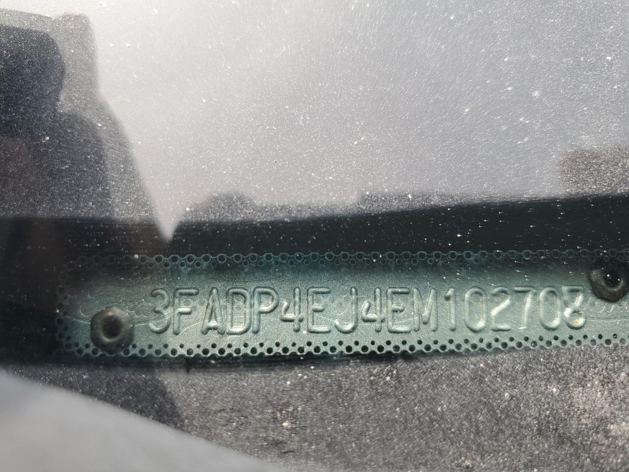 2014 Ford Fiesta Se VIN: 3FADP4EJ4EM102708 Lot: 60741505