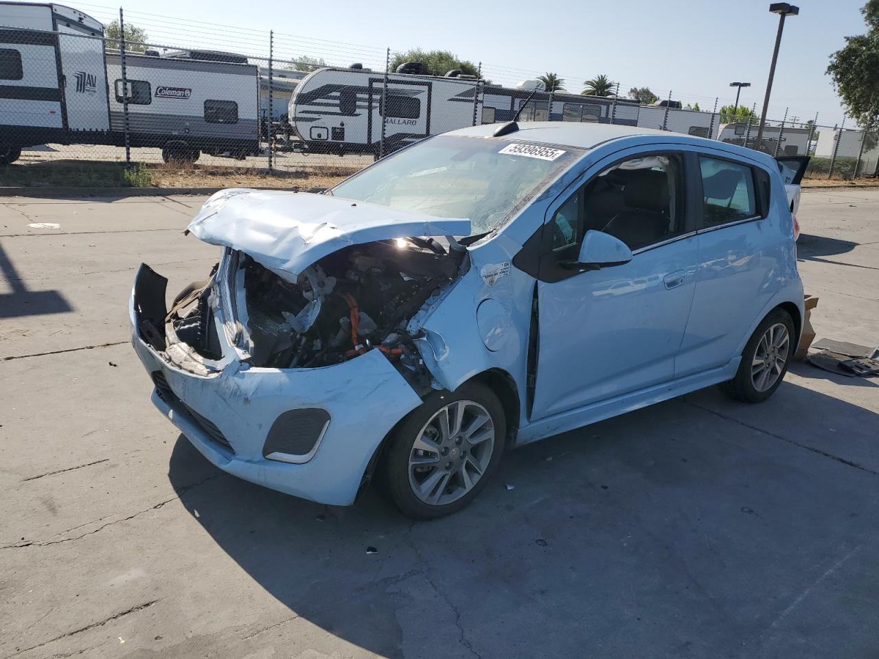 2015 Chevrolet Spark Ev 2Lt იყიდება Sacramento-ში, CA - Front End