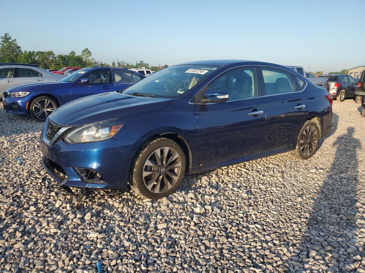 2019 Nissan Sentra S للبيع في Cahokia Heights، IL - Front End