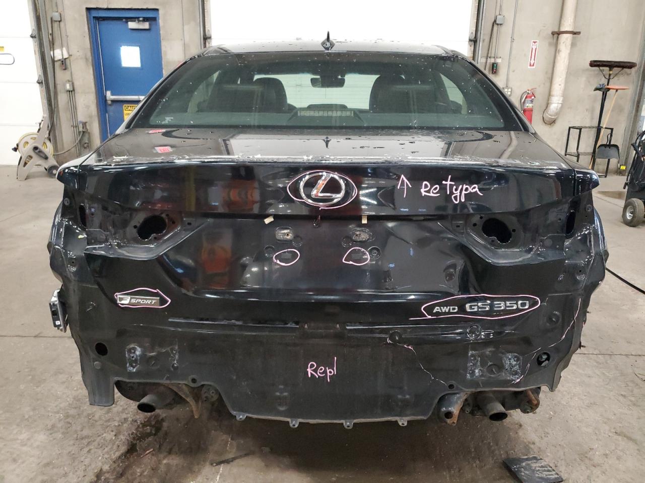 2016 Lexus Gs 350 VIN: JTHCZ1BL9GA002803 Lot: 61609845