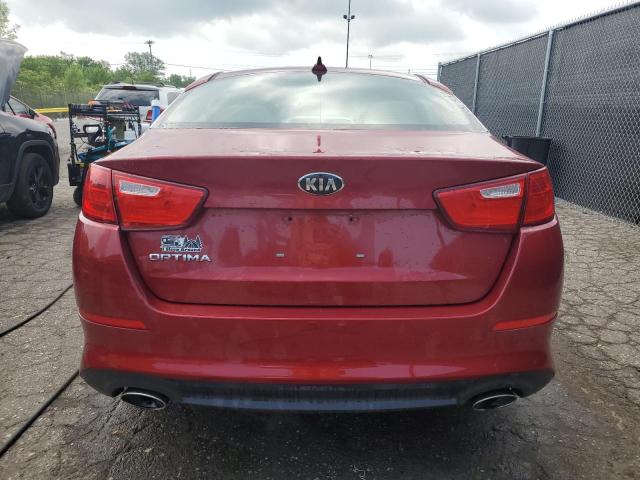 Sedans KIA OPTIMA 2015 Czerwony