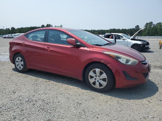  HYUNDAI ELANTRA 2016 Red