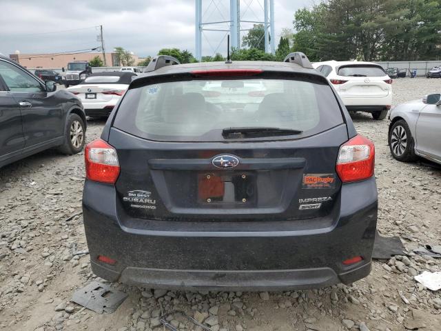  SUBARU IMPREZA 2012 Черный