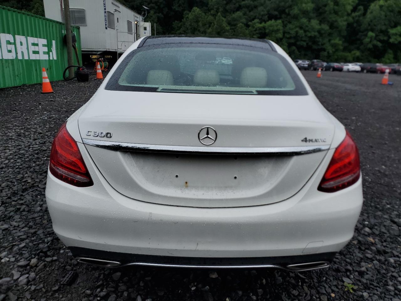 2017 Mercedes-Benz C 300 4Matic VIN: WDDWF4KBXHR253922 Lot: 62067575