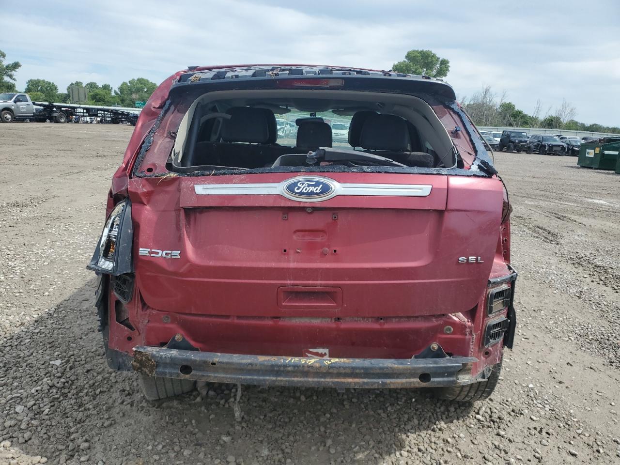2013 Ford Edge Sel VIN: 2FMDK3JC4DBB25878 Lot: 62993175