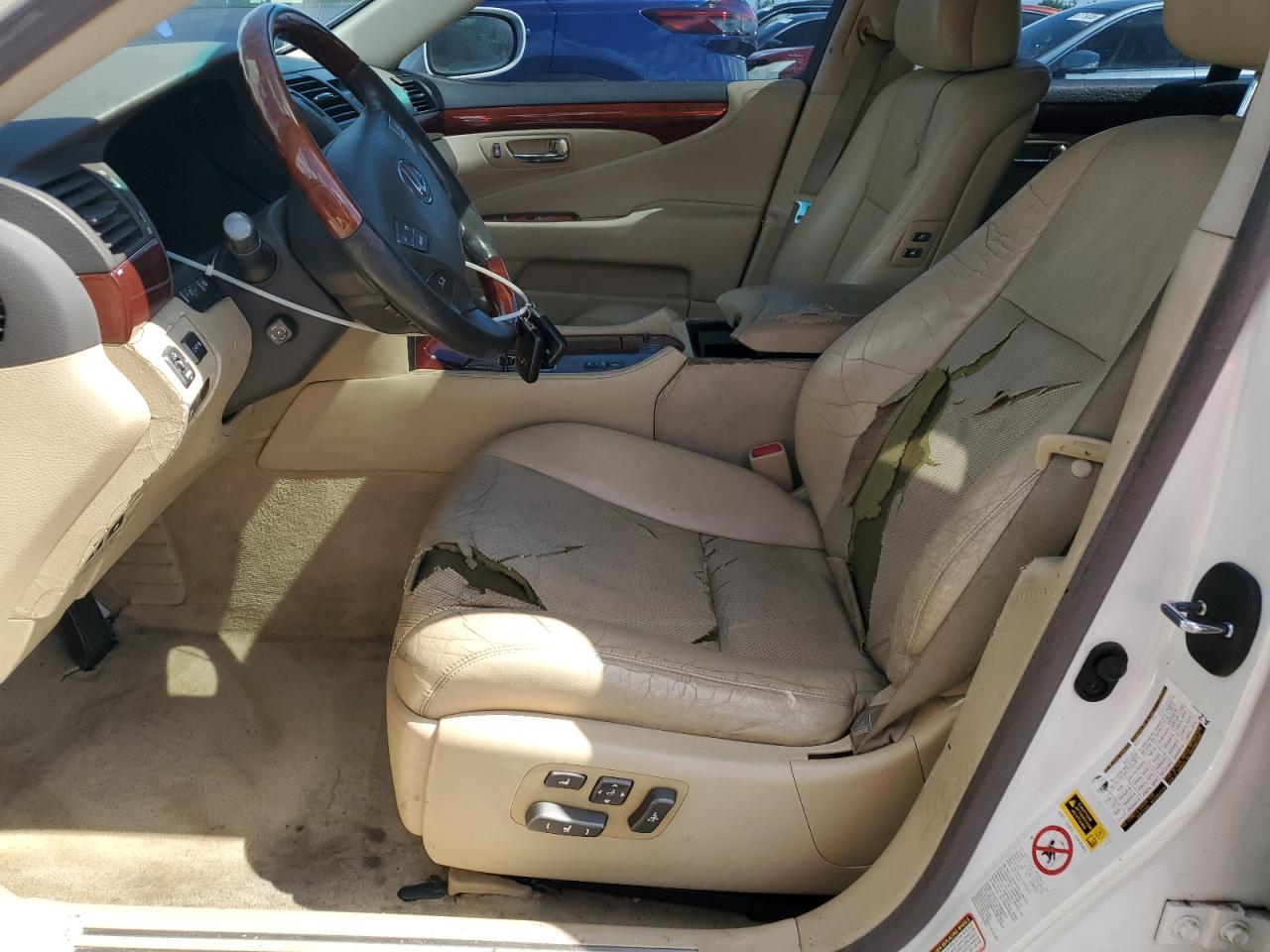 2007 Lexus Ls 460 VIN: JTHBL46F475023456 Lot: 61435205