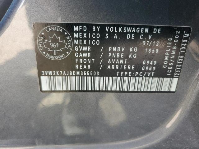 2013 VOLKSWAGEN JETTA BASE  