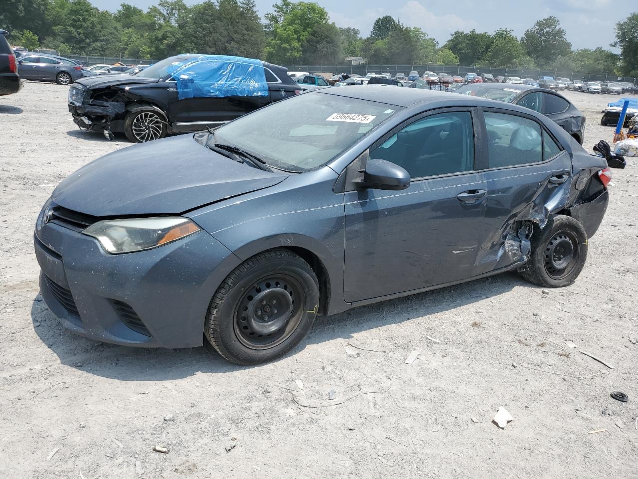 2015 Toyota Corolla L en Venta en Madisonville, TN - Side