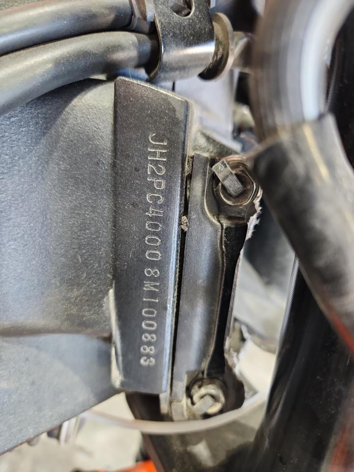 2008 Honda Cbr600 Rr VIN: JH2PC40008M100883 Lot: 66087515