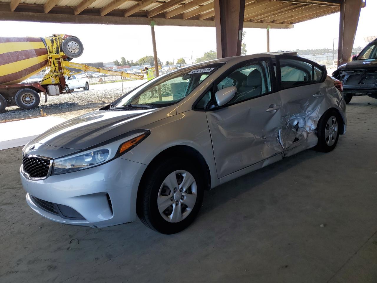 2017 Kia Forte Lx продається в American Canyon, CA - Side