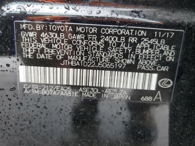 2018 LEXUS IS 300  