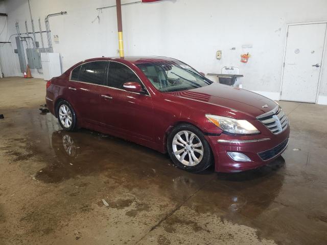 Sedans HYUNDAI GENESIS 2012 Bordowy