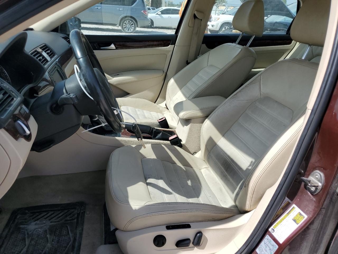 VOLKSWAGEN PASSAT 2013 VIN 1VWCN7A38DC110716 zdjęcie 7