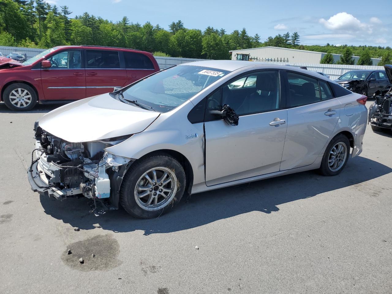 2021 Toyota Prius Prime Le იყიდება Windham-ში, ME - Front End