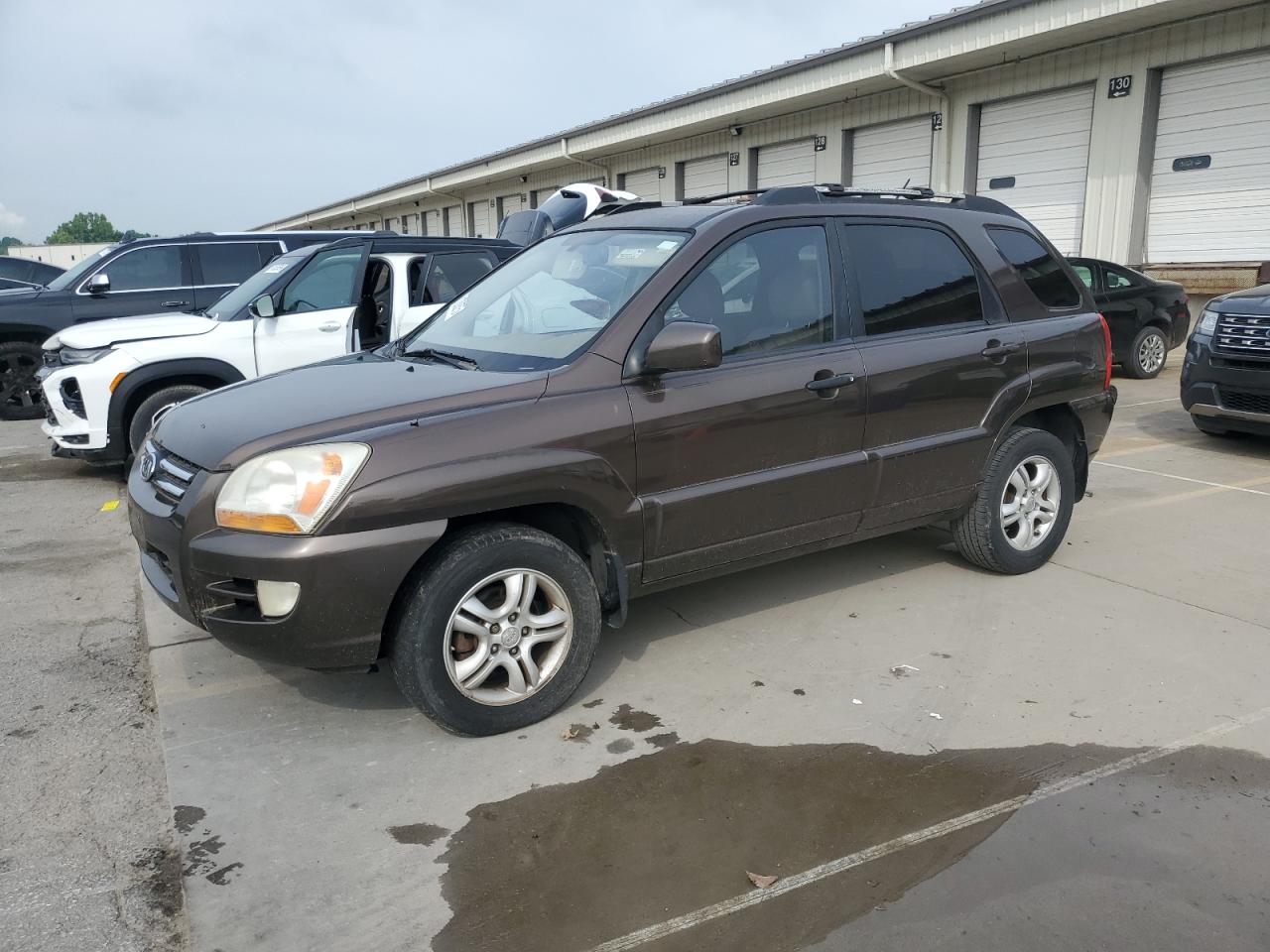 2008 Kia Sportage Ex de vânzare în Louisville, KY - Minor Dent/Scratches