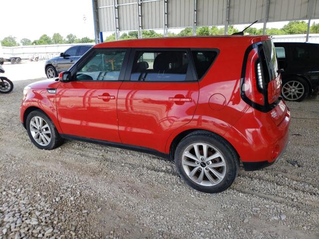  KIA SOUL 2018 Czerwony