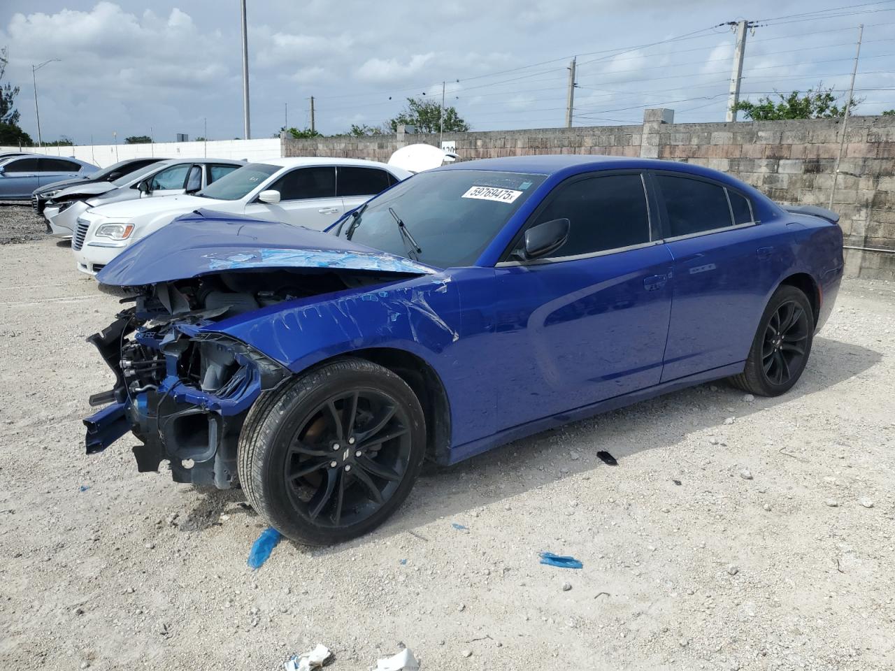 2018 Dodge Charger Sxt იყიდება Homestead-ში, FL - Front End