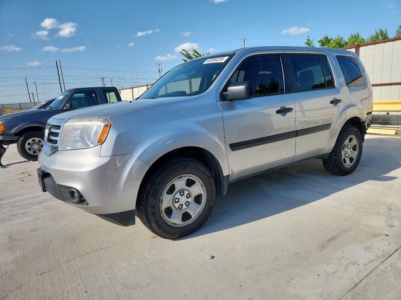 2014 Honda Pilot Lx იყიდება Haslet-ში, TX - Rear End