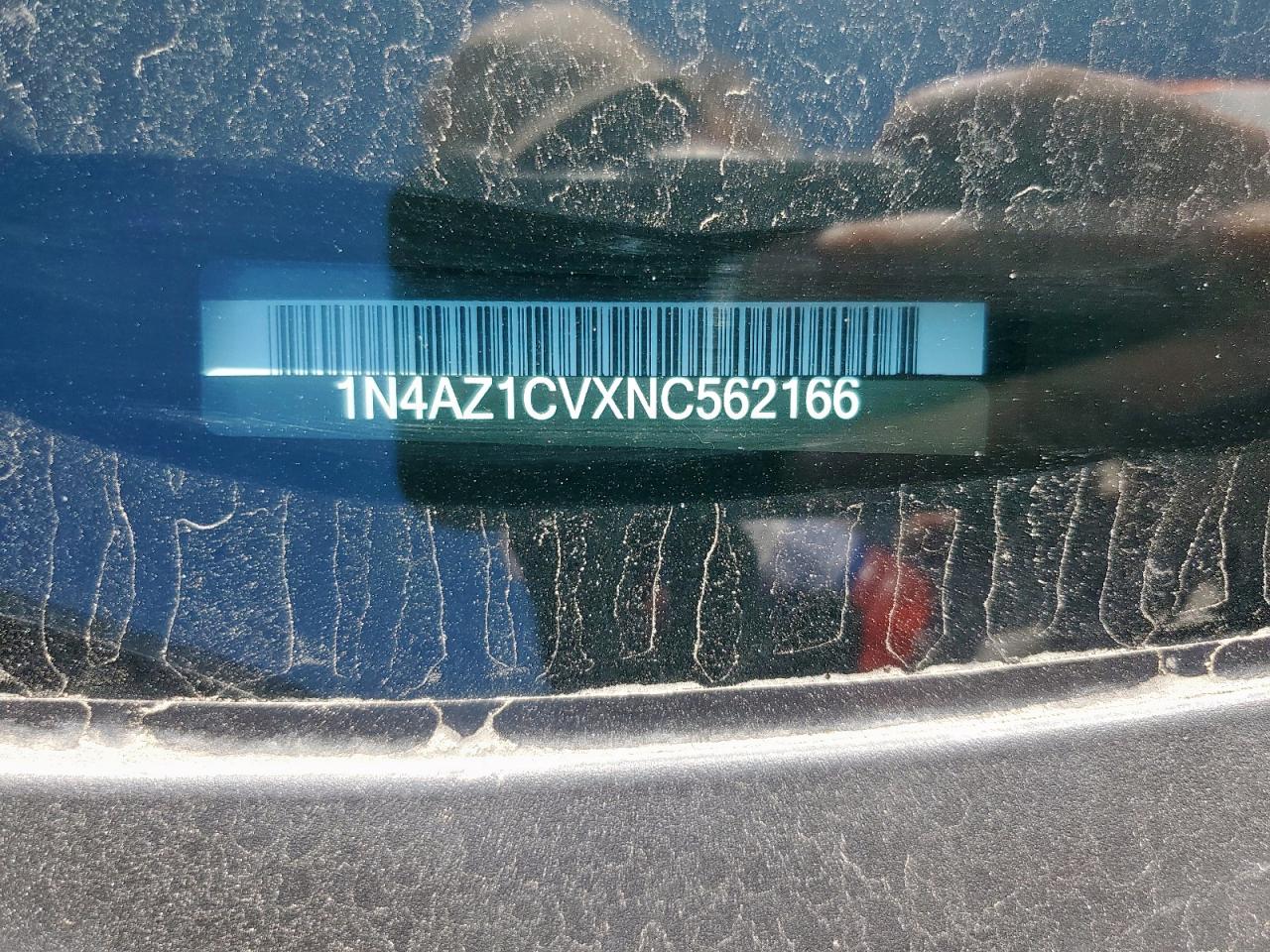 2022 Nissan Leaf Sv VIN: 1N4AZ1CVXNC562166 Lot: 62765605