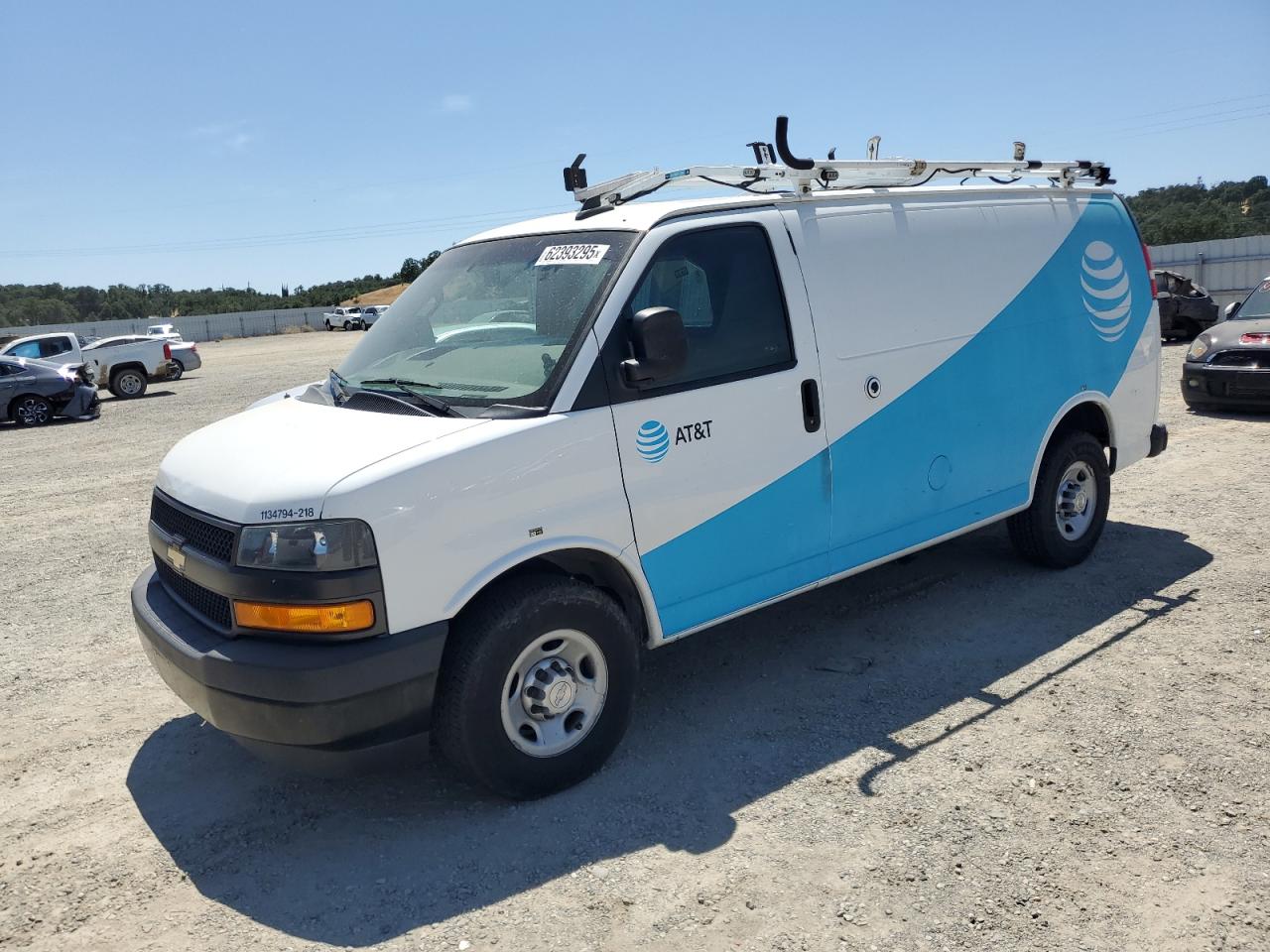 CHEVROLET EXPRESS 2018 VIN 1GCWGAFP9J1181238
