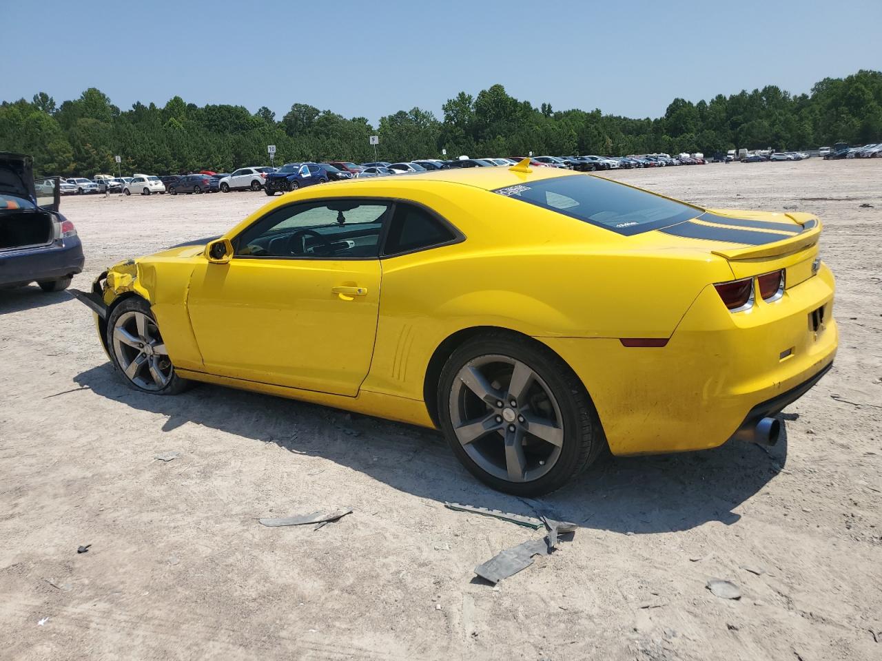 CHEVROLET CAMARO 2012 VIN 2G1FF1E32C9112691 zdjęcie 2