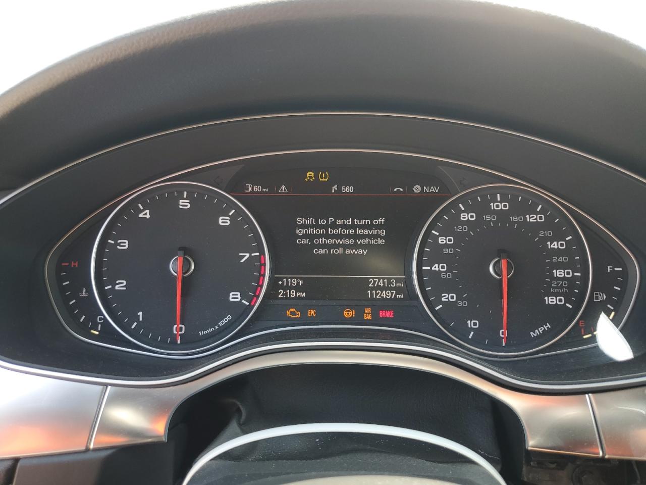 2014 Audi A7 Prestige VIN: WAU2GAFC6EN067463 Lot: 61574095