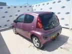 2012 PEUGEOT 107 ALLURE for sale at Copart BRISTOL