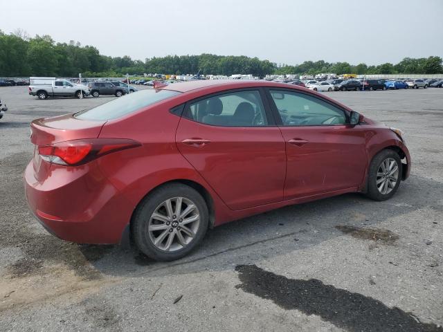  HYUNDAI ELANTRA 2015 Red