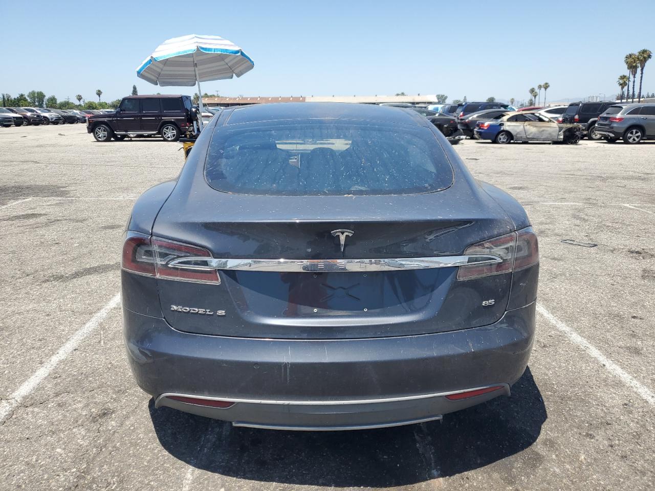 2014 Tesla Model S VIN: 5YJSA1H11EFP57491 Lot: 61332585