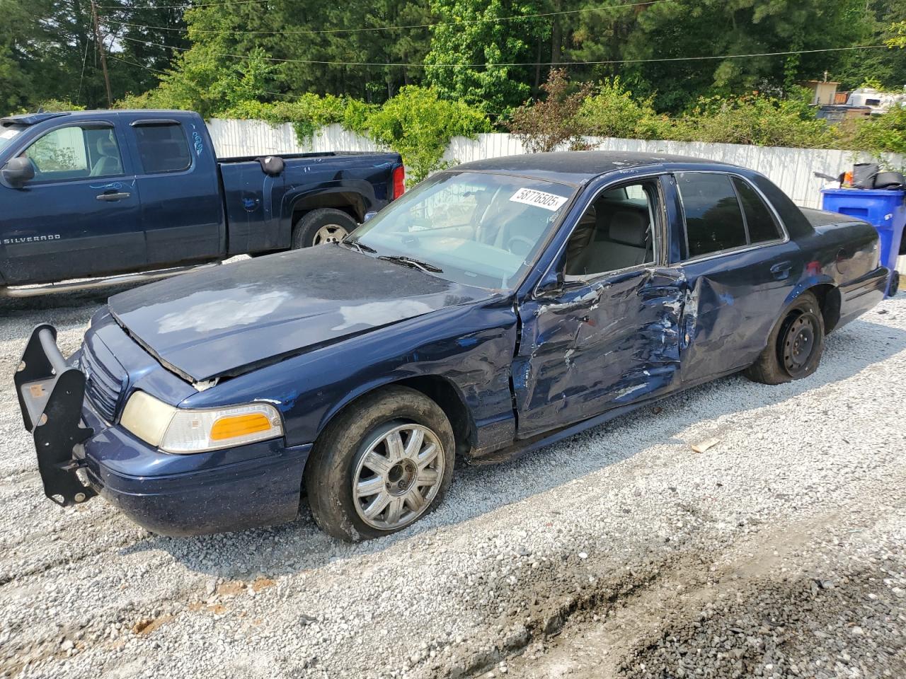 2003 Ford Crown Victoria Police Interceptor zu verkaufen in Fairburn, GA - Side