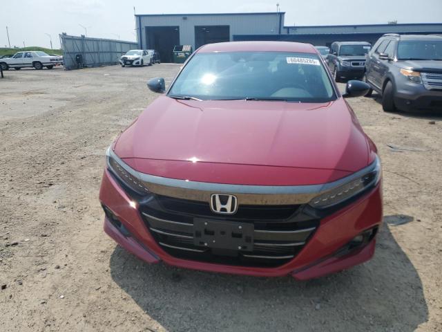  HONDA ACCORD 2022 Red