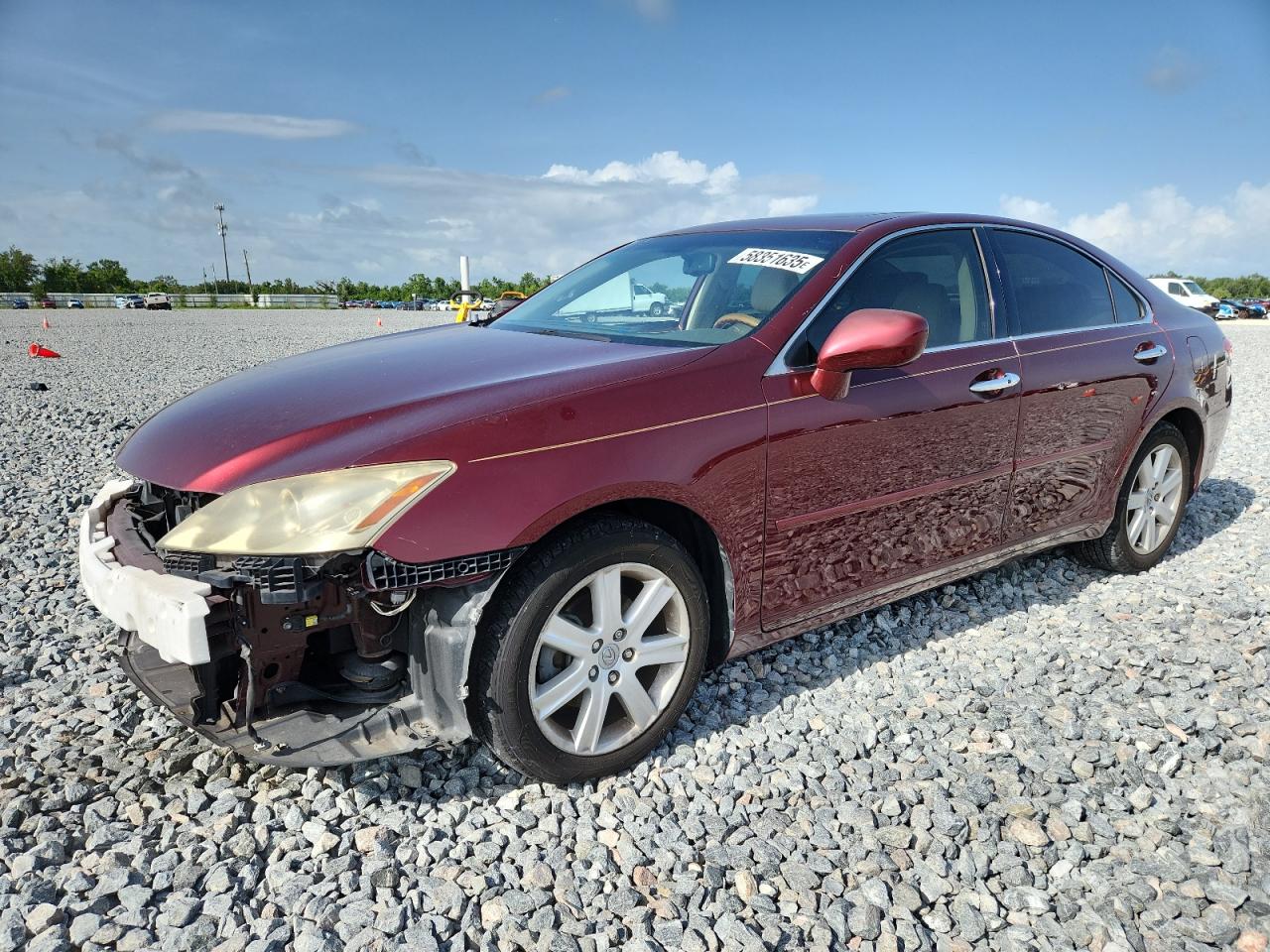 2007 Lexus Es 350 на продаже в Arcadia, FL - Front End