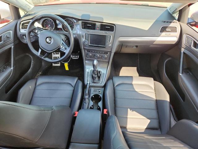 VOLKSWAGEN GOLF 2017 Czerwony
