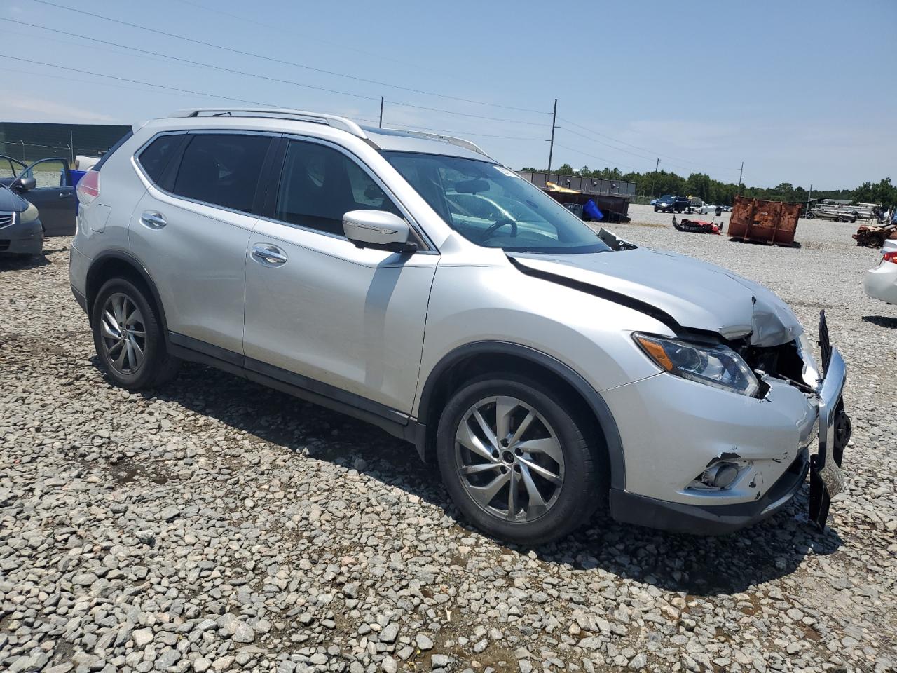 NISSAN ROGUE 2015 VIN 5N1AT2MT7FC865224 фото 4