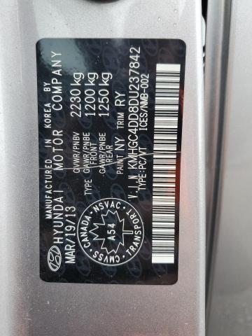 2013 HYUNDAI GENESIS 3.8L  